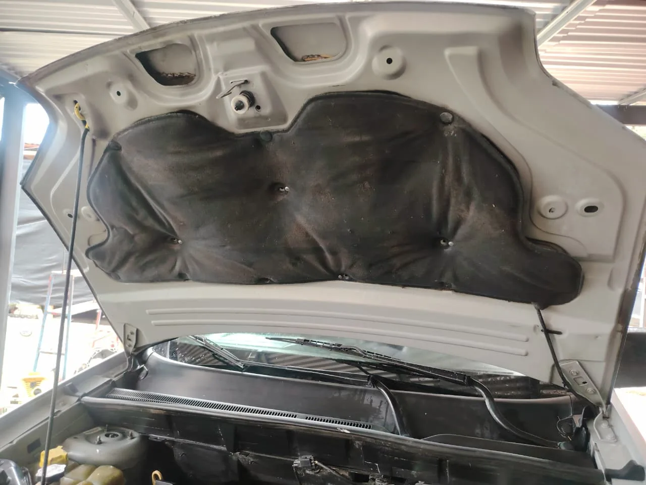 Ford EcoSport durante servicio mecánico