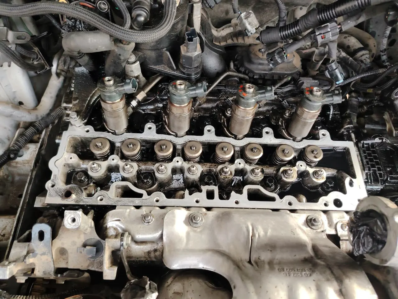 Detalle de culatín Peugeot 3008